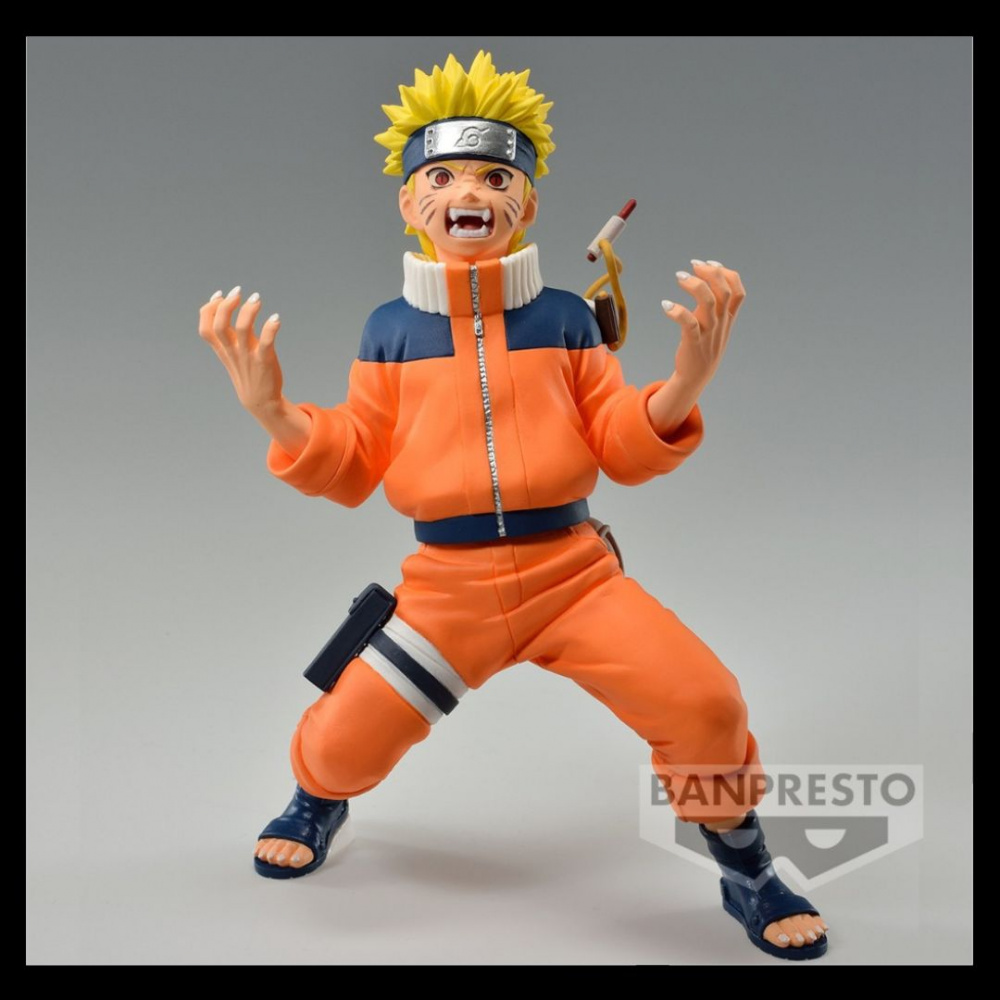 Figure do Naruto Uzumaki Clássico Original Banpresto - Lojahuntersxyi