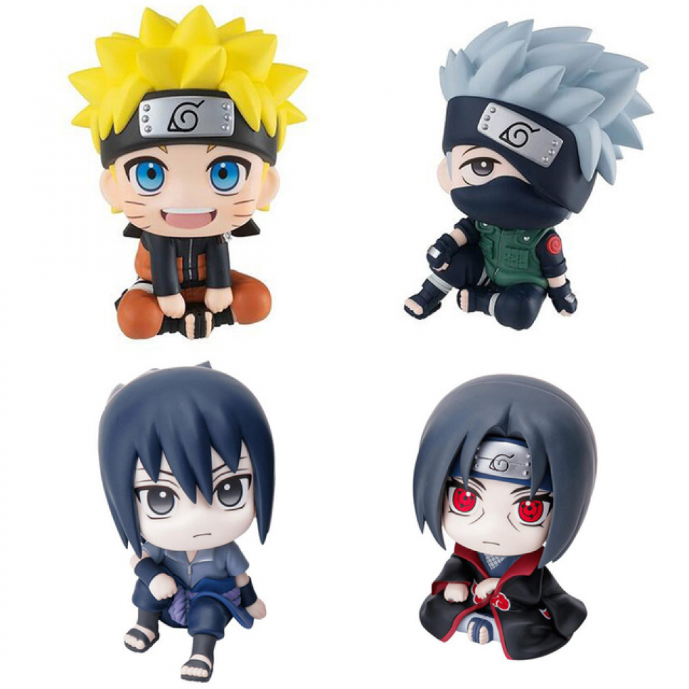 Mini Estatuetas Naruto Shippuden Colecionáveis ​​Fofo - Lojahuntersxyi