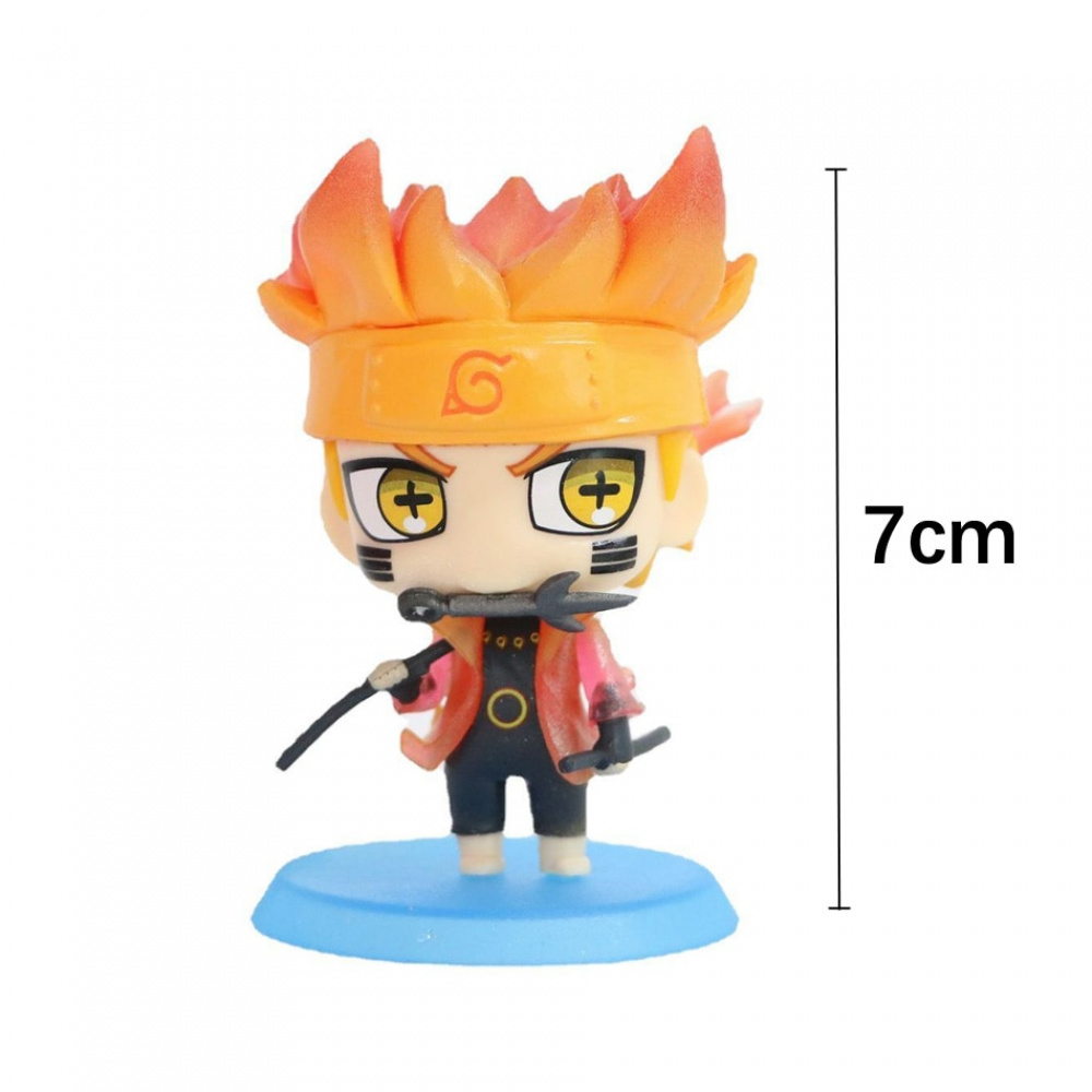 Mini Estatuetas Naruto Shippuden Colecionáveis ​​Fofo - Lojahuntersxyi