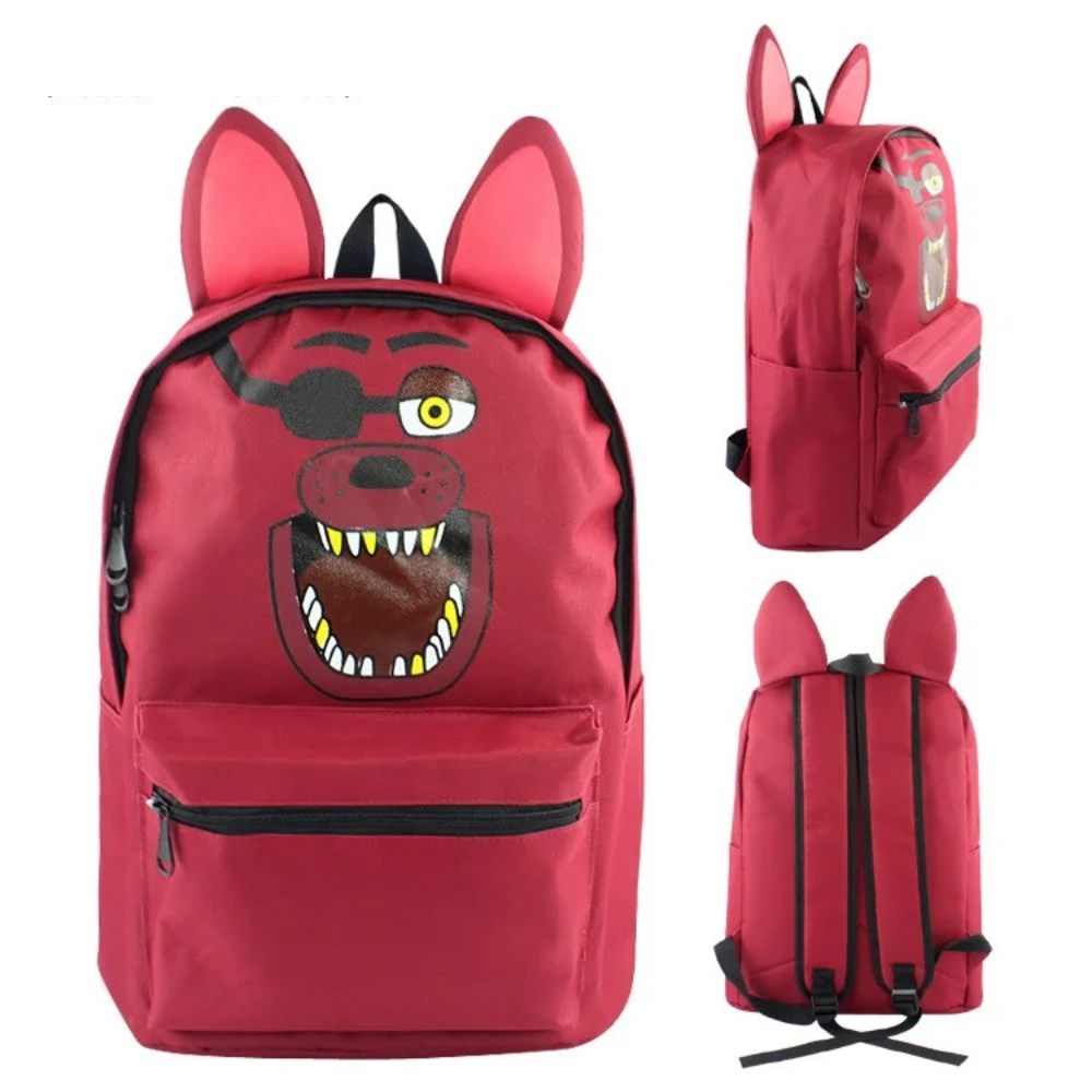 Mochila de Orelha FNAF Five Nights At Freddy s Lojahuntersxyi