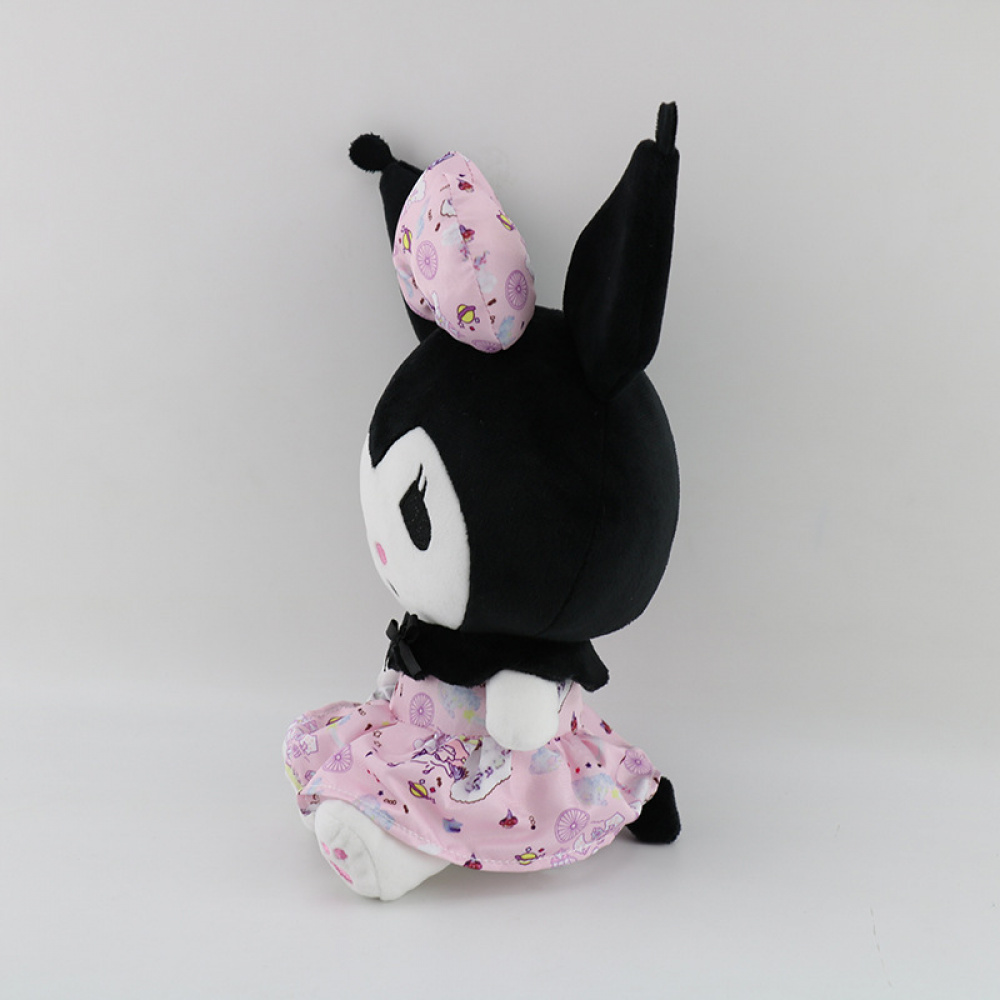 25cm/9,8  Kuromi Sanrio Vestido De Princesa Boneca De Pelúcia