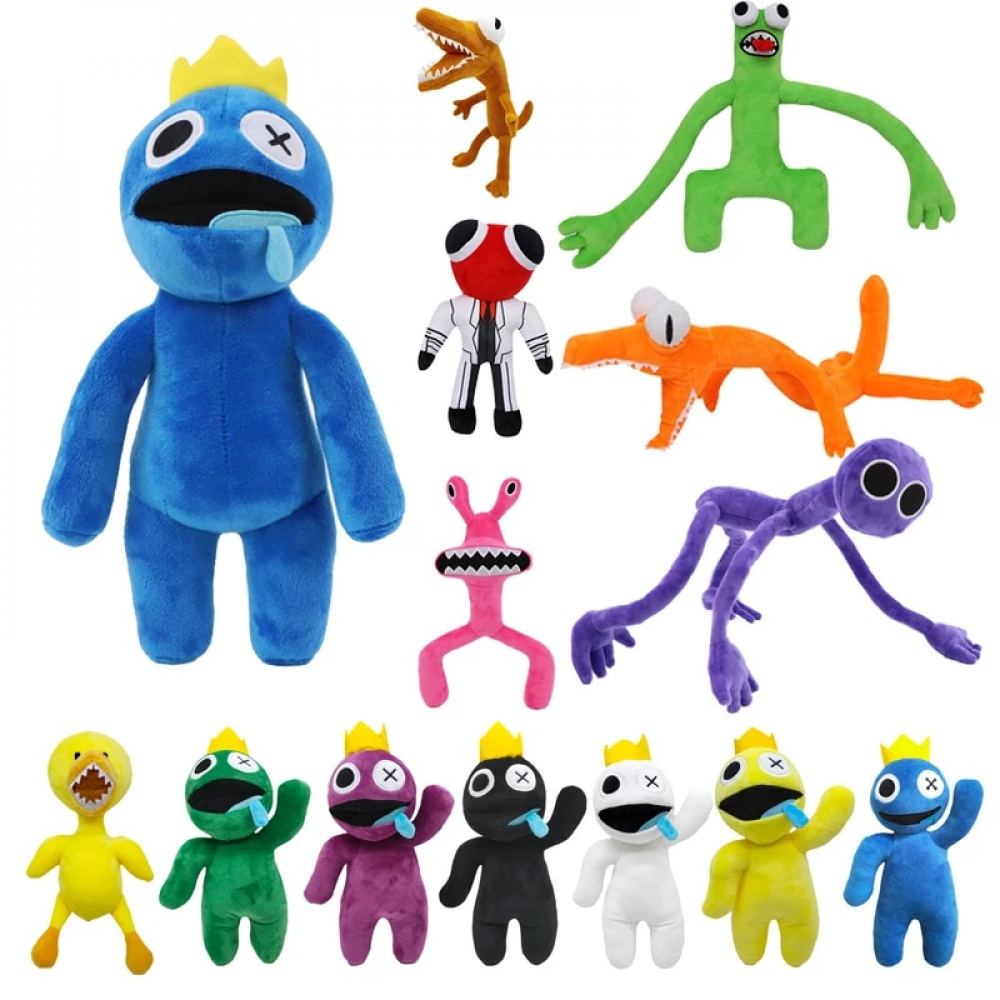 Roblox Rainbow friends  Novas pelúcias dos personagens do Rainbow