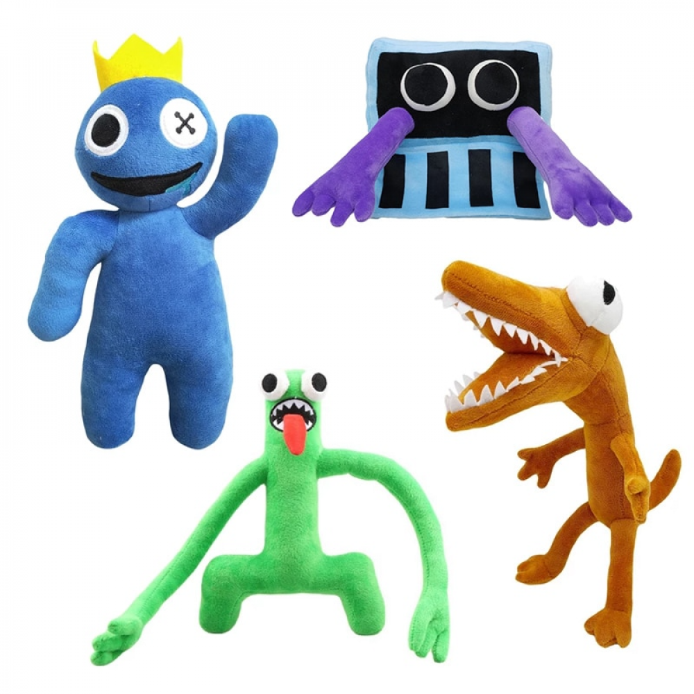 Novo Roblox Rainbow Friends Portas Jogo de pelúcia brinquedo rechea