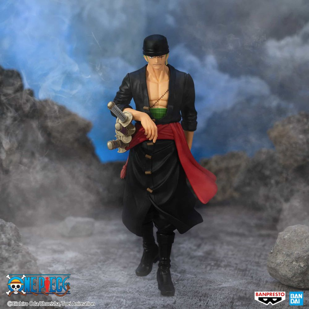 Roronoa Zoro - One Piece Figure Original - Lojahuntersxyi