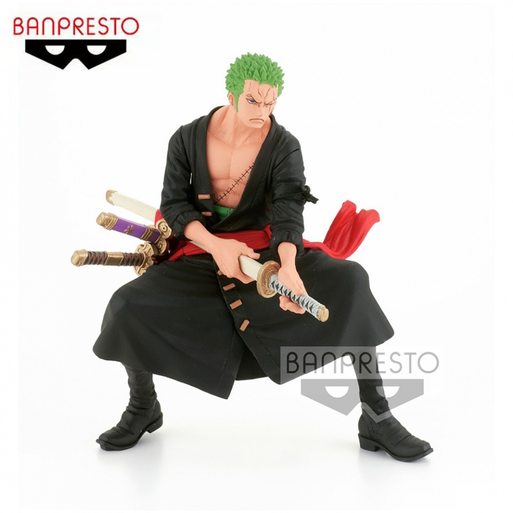 Roronoa Zoro - One Piece Figure Original - Lojahuntersxyi