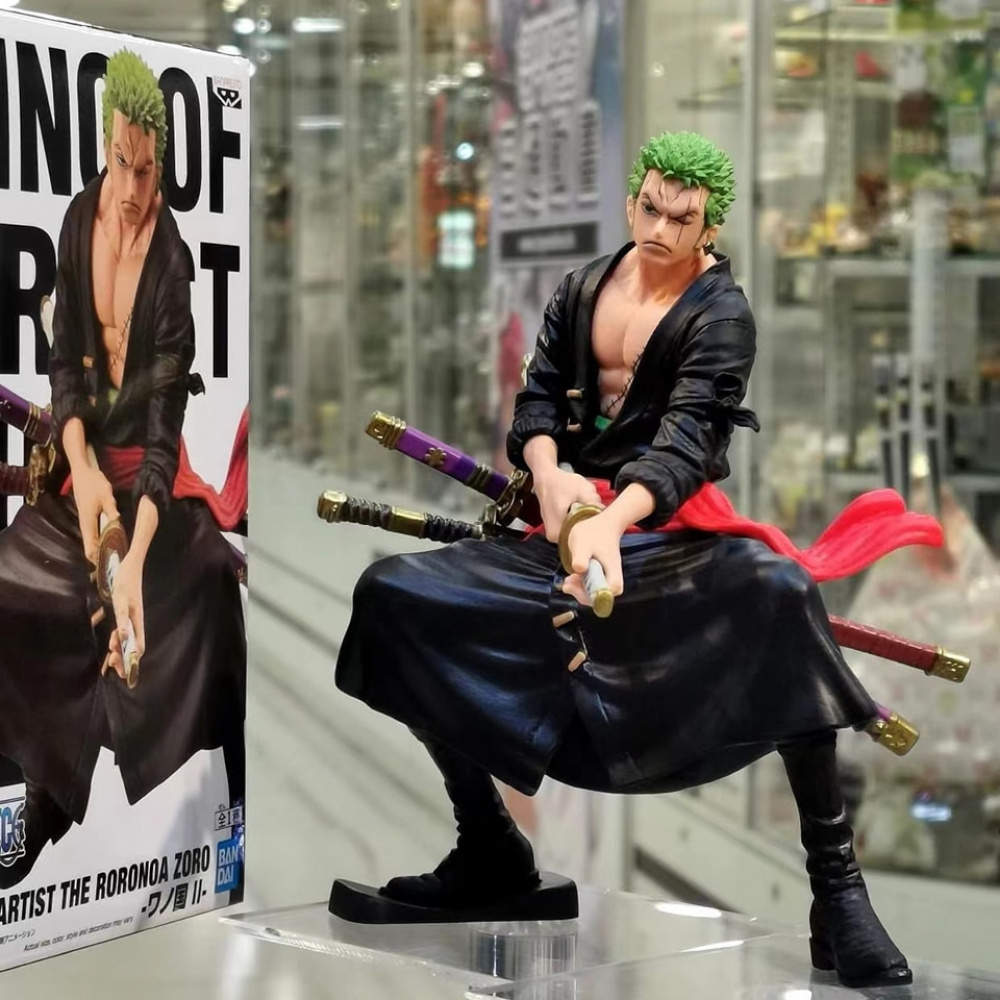 Roronoa Zoro - One Piece Figure Original - Lojahuntersxyi