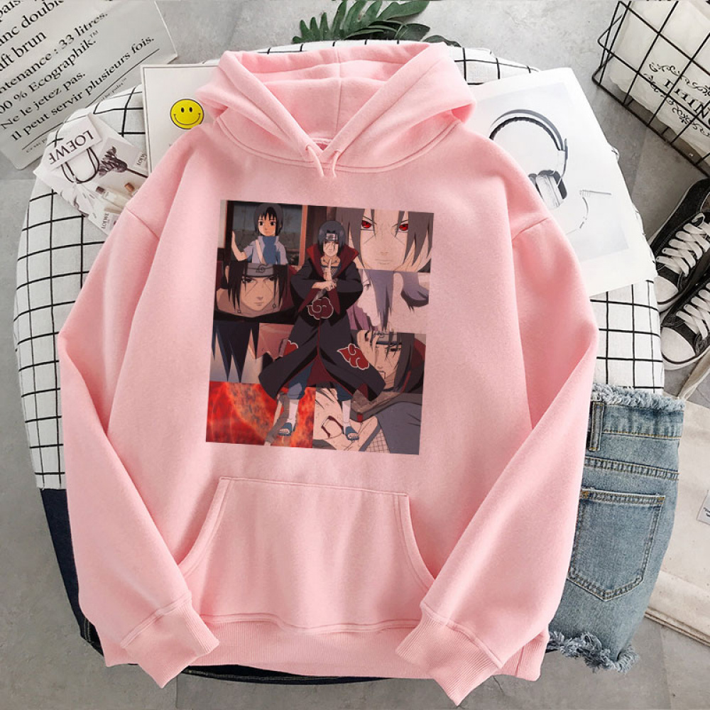 O prometido neverland cor-de-rosa anime hoodies roupas para