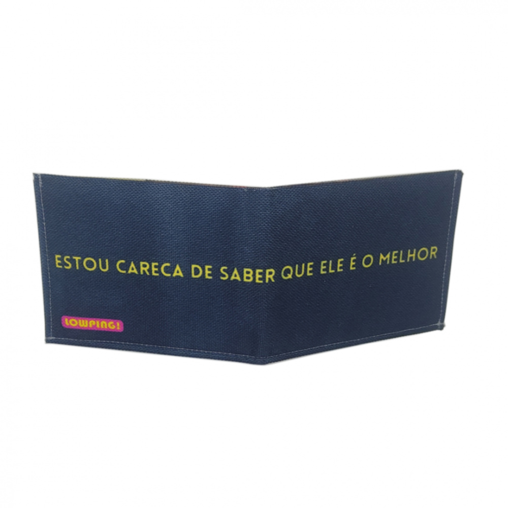 Carteira Slim Messi Careca - Lowping