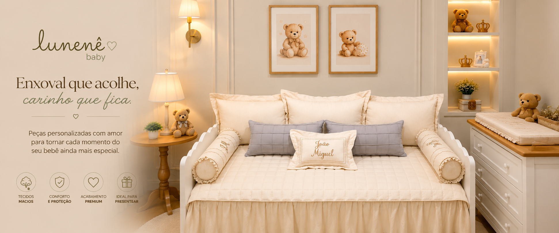 Enxoval de Cama Babá