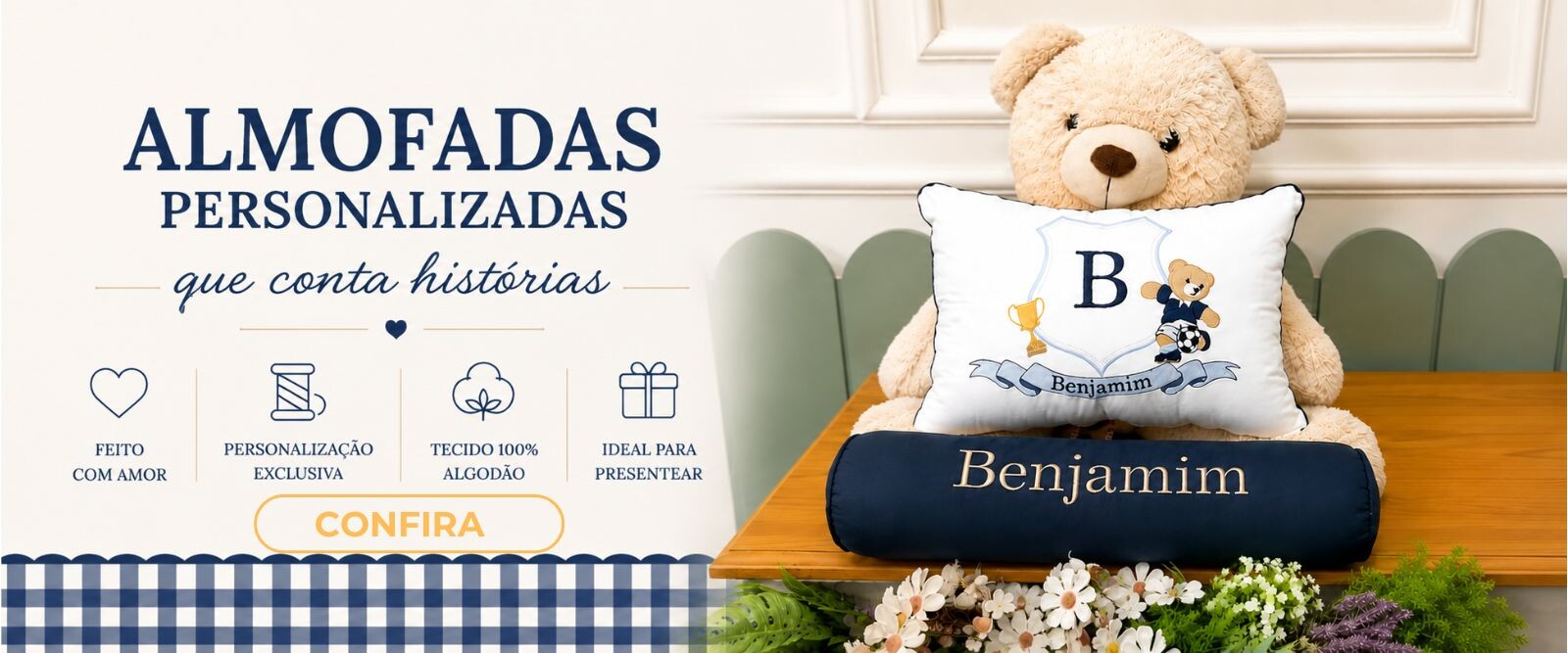 banner principal - junho 26 - coleção Almofadas Personalizadas 2026