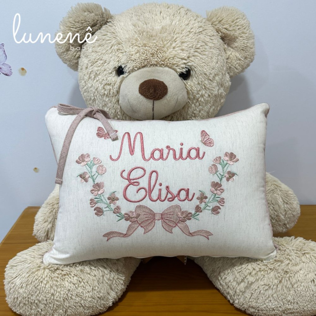 Almofada Decorativa Lunenê Baby Maria Elisa 9599