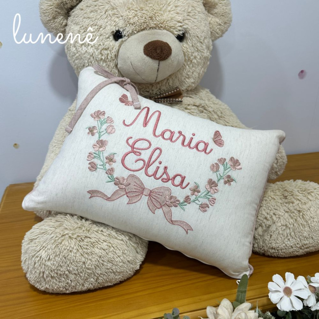 Almofada Decorativa Lunenê Baby Maria Elisa 9599