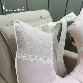 Almofada de Amamentação Babadinho Baby Rose 200 Fios 2946