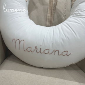 Almofada de Amamentação Cerejinha Caqui 200 Fios 4575