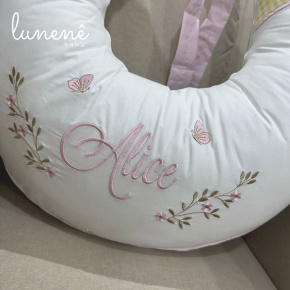 Almofada de Amamentação Jardim Encantado 200 Fios 4556