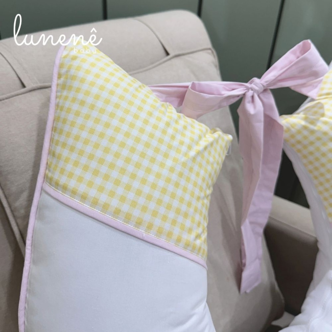 Almofada de Amamentação Jardim Encantado 200 Fios 4556