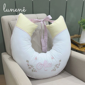 Almofada de Amamentação Jardim Encantado 200 Fios 4556