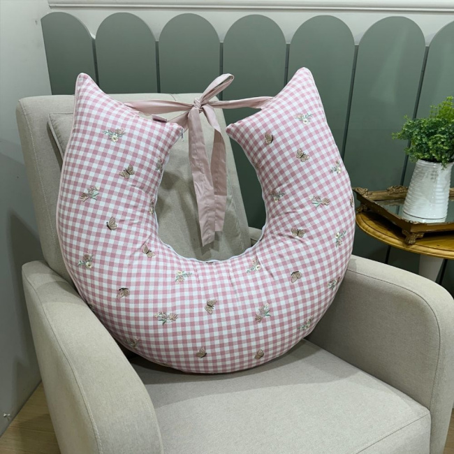 Almofada de Amamentação Jardim Encantado Maitê 200 Fios 4525