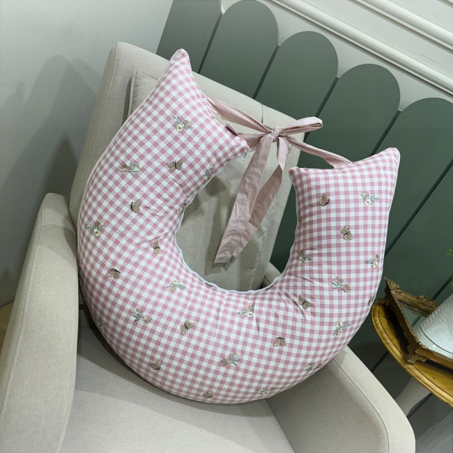 Almofada de Amamentação Jardim Encantado Maitê 200 Fios 4525