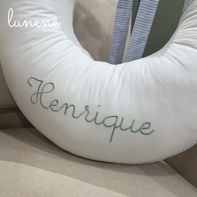 Almofada de Amamentação Limãozinho 200 Fios 4567