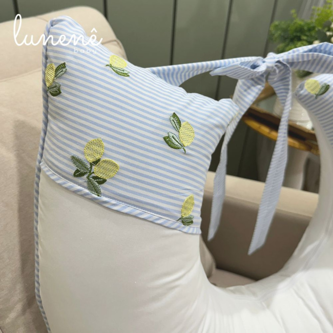 Almofada de Amamentação Limãozinho 200 Fios 4567