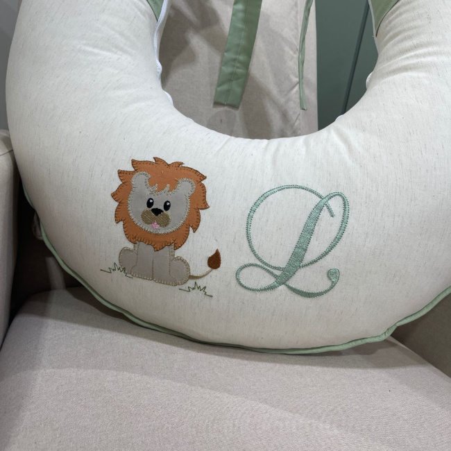 Almofada de Amamentação Lunenê Baby Animais 9097