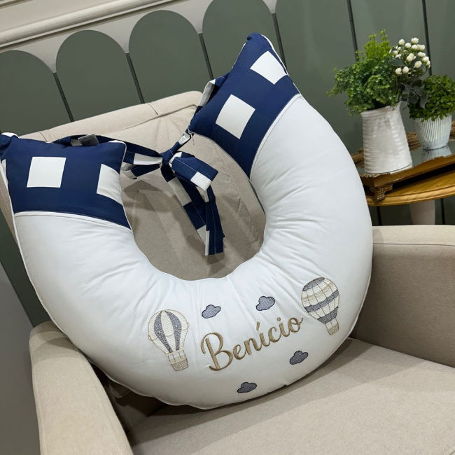 Almofada de Amamentação Lunenê Baby Benício  9105
