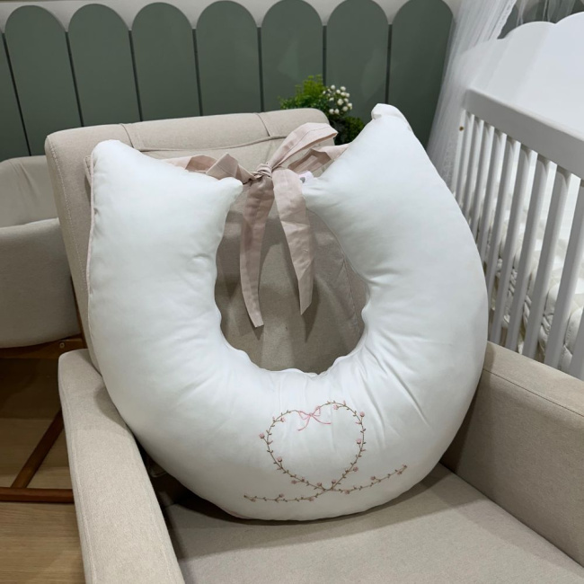 Almofada de Amamentação Lunenê Baby Coração 9100