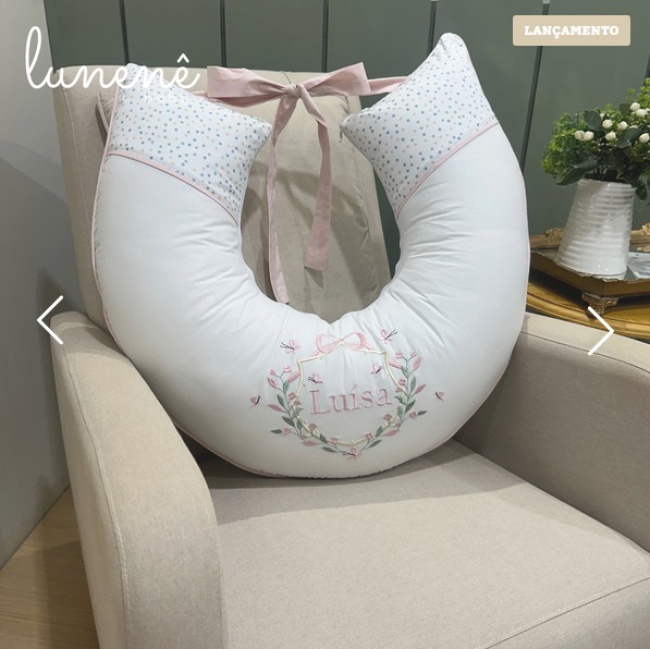 Almofada de Amamentação Lunenê Baby Luísa 9110