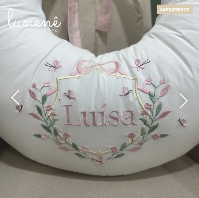 Almofada de Amamentação Lunenê Baby Luísa 9110