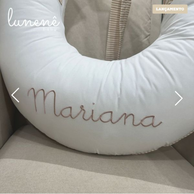 Almofada de Amamentação Lunenê Baby Mariana 9100