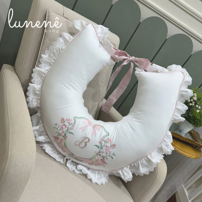 Almofada de Amamentação Lunenê Baby Premium 400 Fios 4564