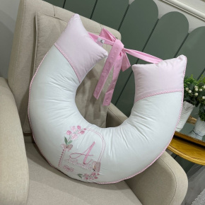 Almofada de Amamentação Personalizada Borboletas 200 Fios 4511