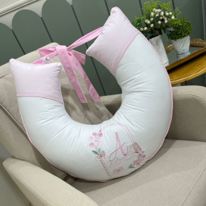 Almofada de Amamentação Personalizada Borboletas 200 Fios 4511