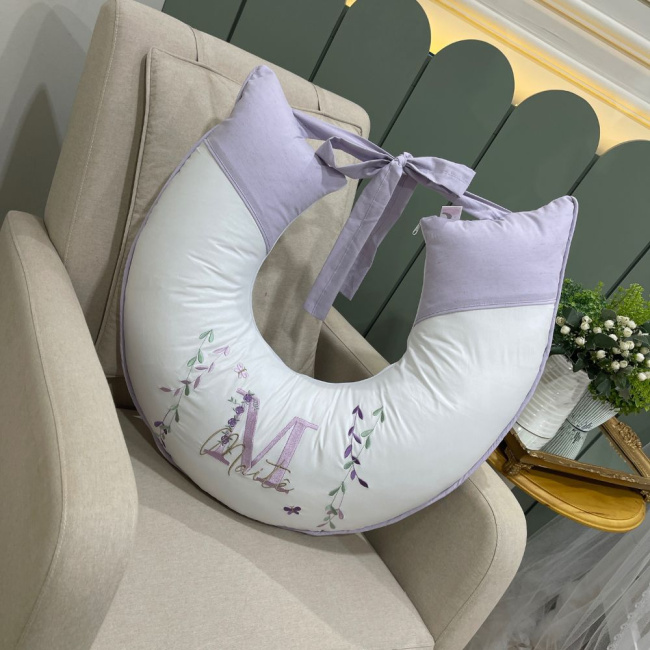Almofada de Amamentação Personalizada Lavanda