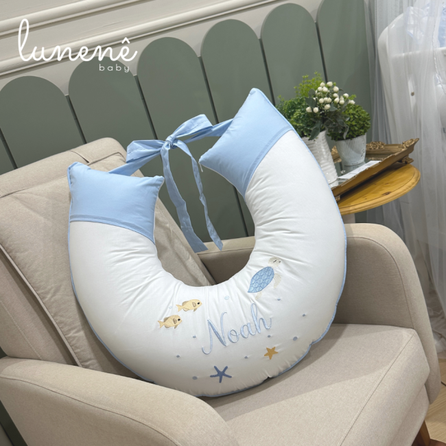 Almofada de Amamentação Personalizada Personale Baby 200 Fios 4553