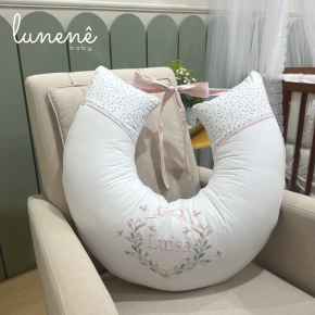 Almofada de Amamentação Poá Colorido 200 Fios 4546