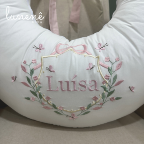 Almofada de Amamentação Poá Colorido 200 Fios 4546