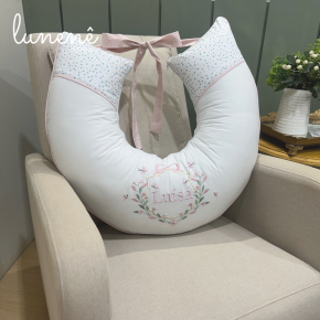 Almofada de Amamentação Poá Colorido 200 Fios 4546