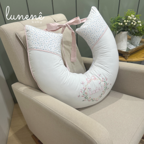 Almofada de Amamentação Poá Colorido 200 Fios 4546