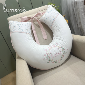 Almofada de Amamentação Poá Colorido 200 Fios 4546