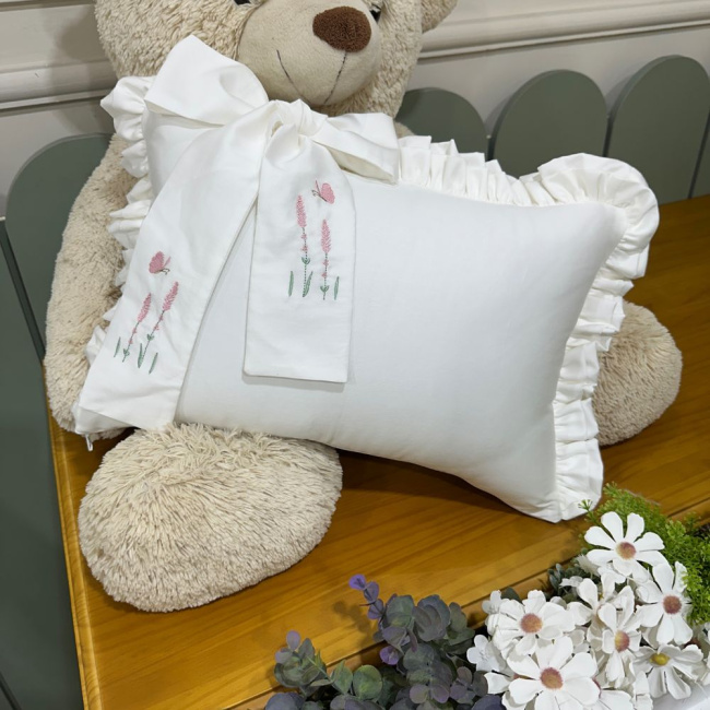 Almofada Decorativa Laço Donatella Baby 400 Fios 4523