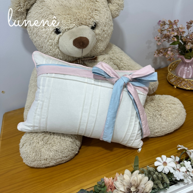 Almofada Decorativa Laços de Cecília 400 Fios 4683