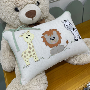 Almofada Decorativa Lunenê Baby Animais 9097