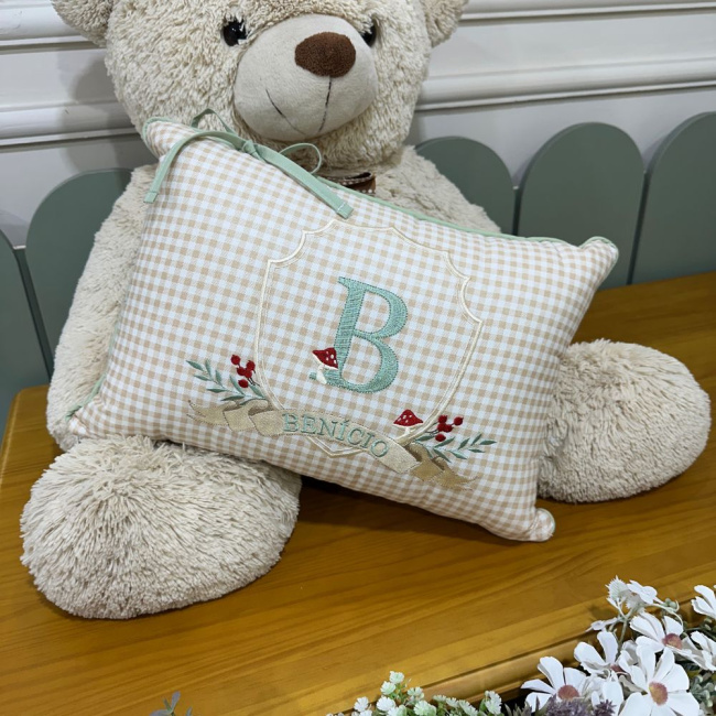 Almofada Decorativa Lunenê Baby Benício 9509