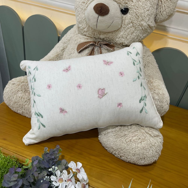Almofada Decorativa Lunenê Baby Borboletas 9258