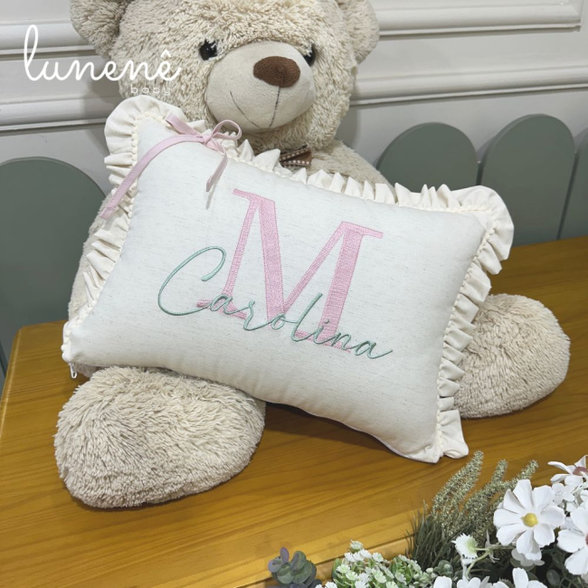 Almofada Decorativa Lunenê Baby Carolina 9520