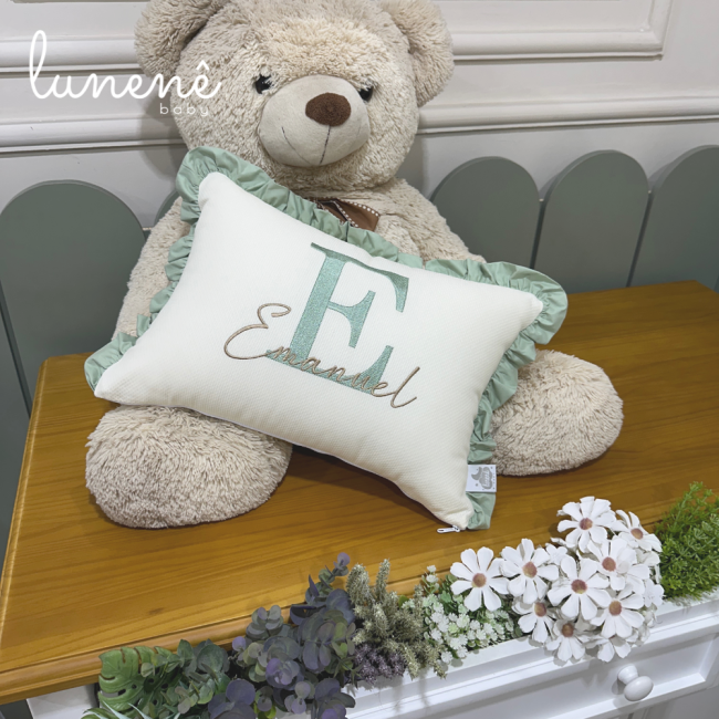 Almofada Decorativa Lunenê Baby Emanuel 9523