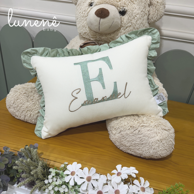 Almofada Decorativa Lunenê Baby Emanuel 9523