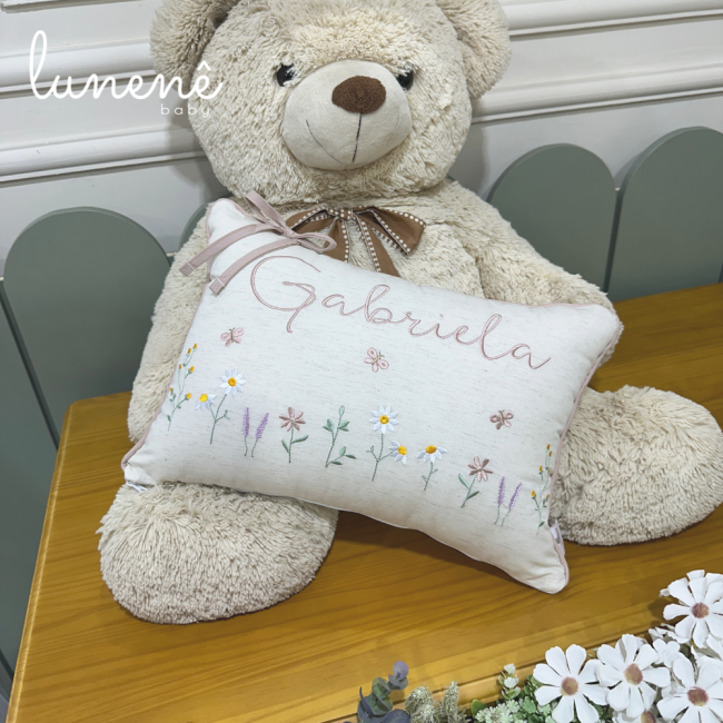 Almofada Decorativa Lunenê Baby Gabriela 9526